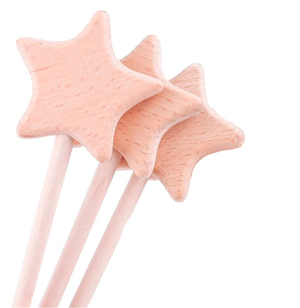 Wooden Star Wand