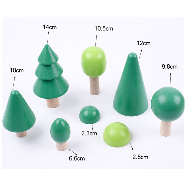 Wooden Tree Set