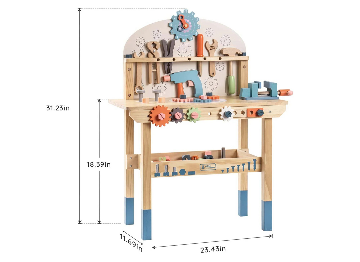 Robud Wooden Work Bench