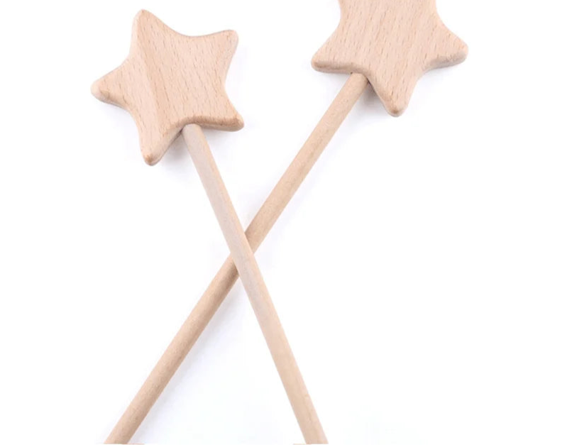 Wooden Star Wand