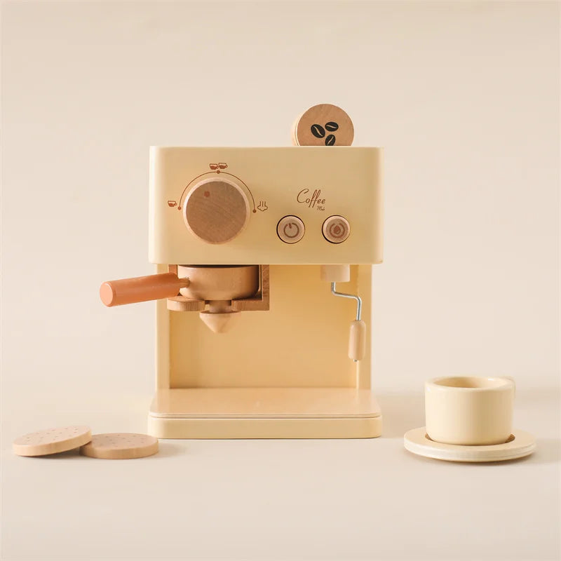 Wooden Espresso Machine