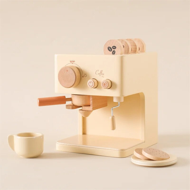 Wooden Espresso Machine