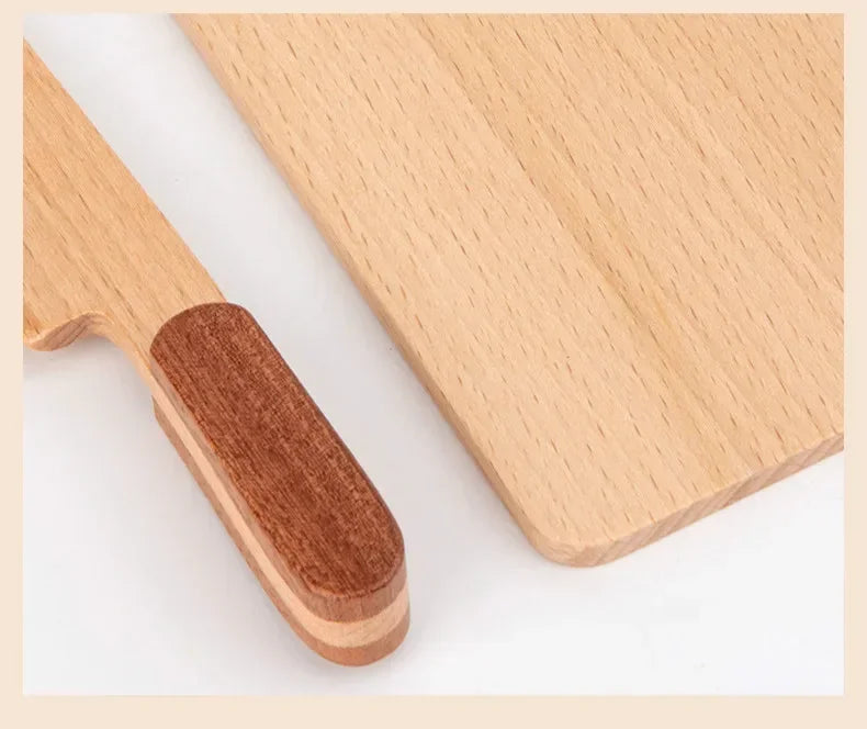 Natural Wood Cookware Set