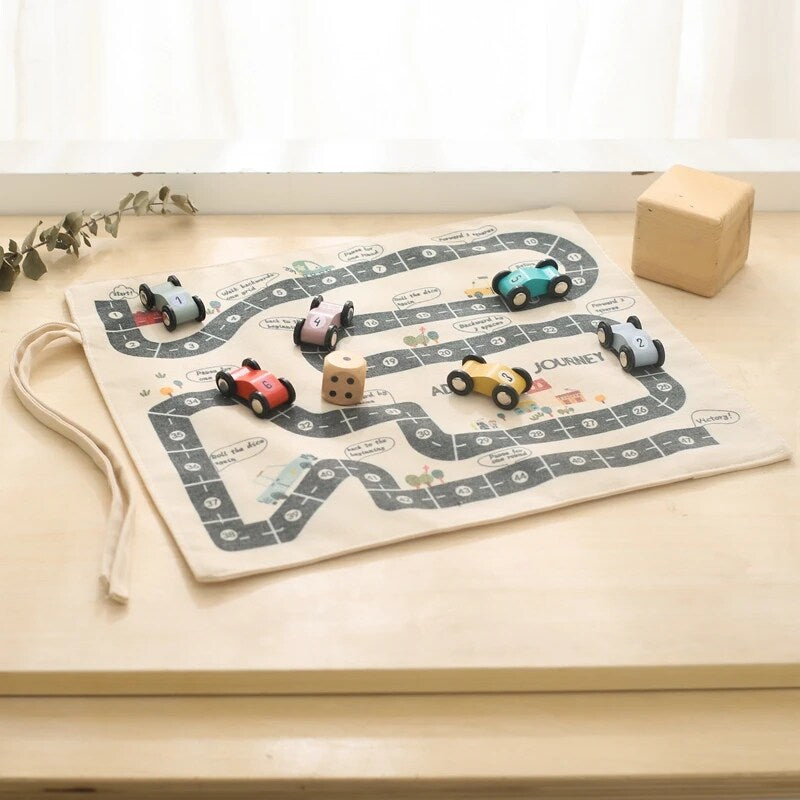 Wooden Car City Set