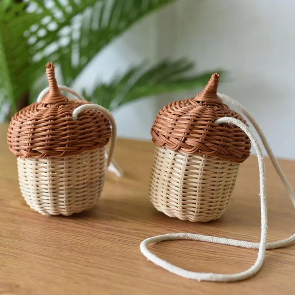 Woven Acorn Bag