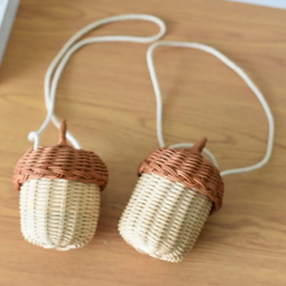 Woven Acorn Bag