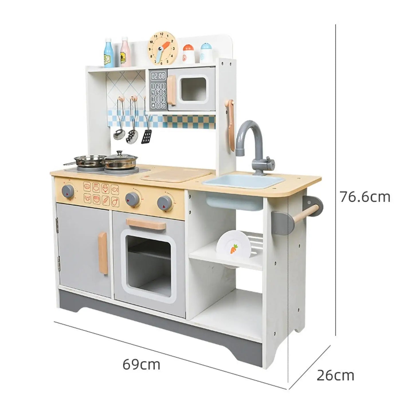 Wooden Interactive Kitchen