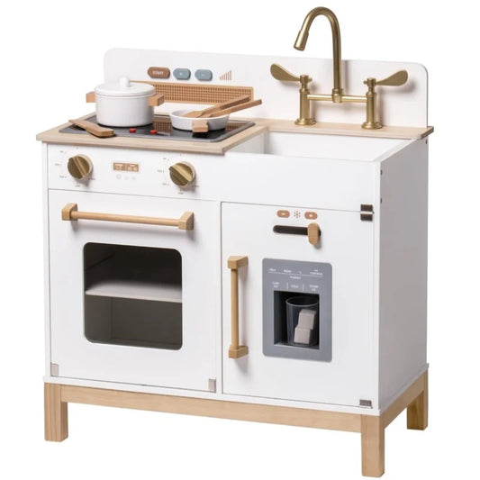 Wooden Ice Dispensing Kitchen