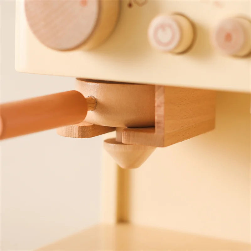 Wooden Espresso Machine