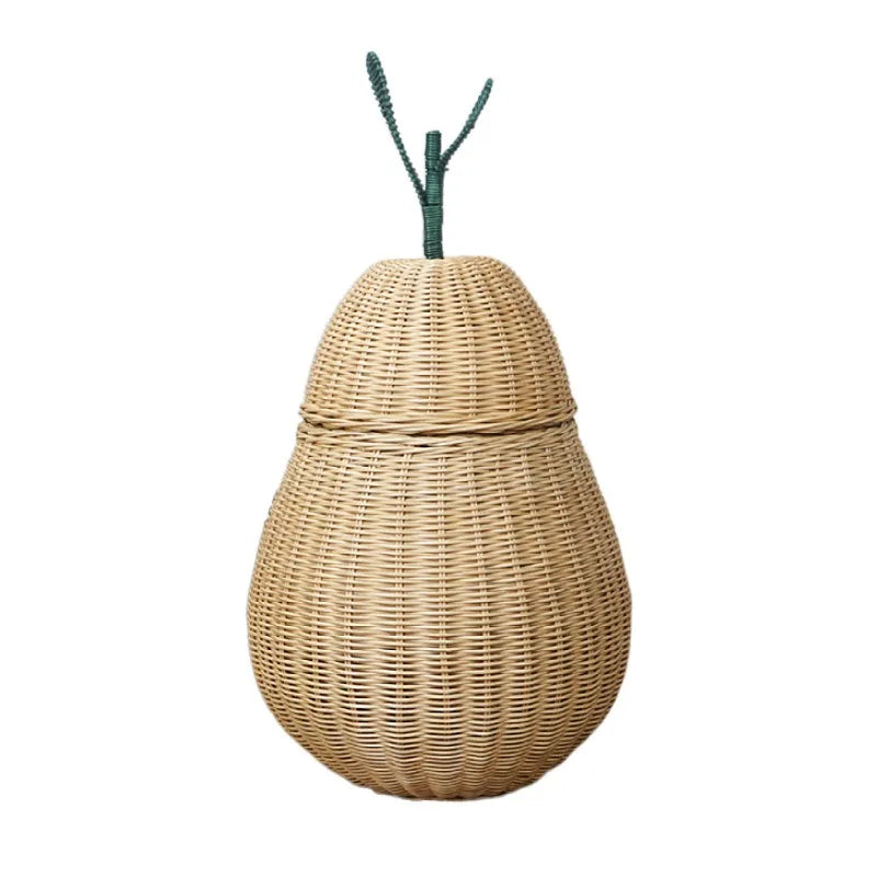 Rattan Pear Basket