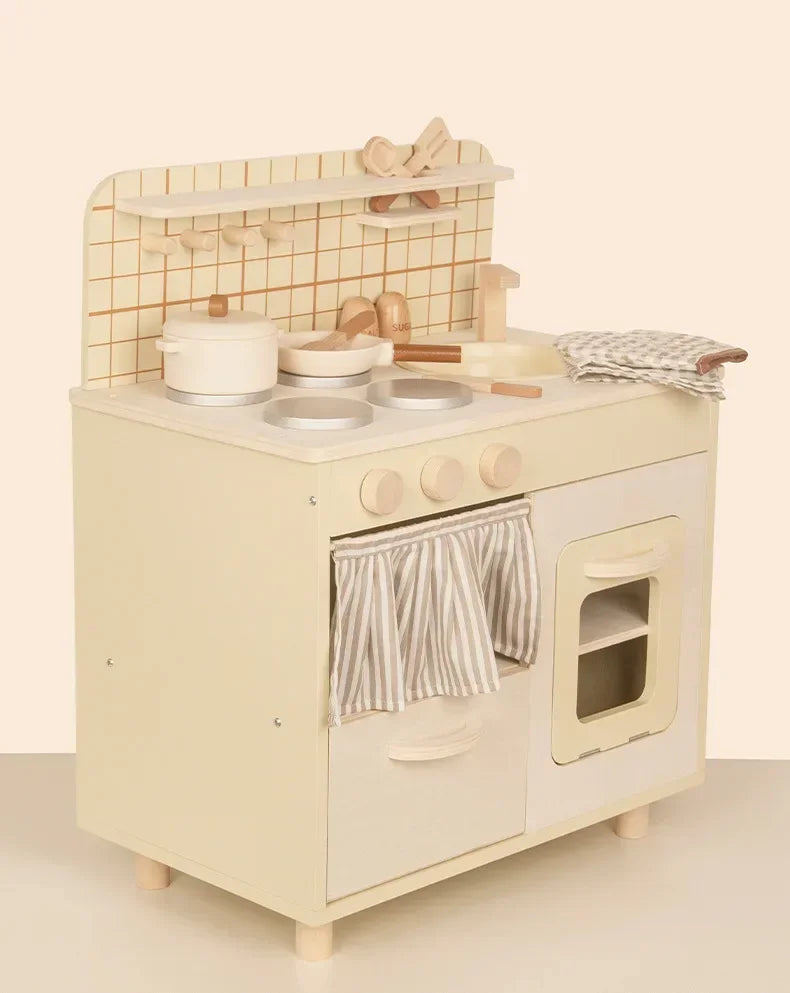 Modern Wooden Kitchen Set