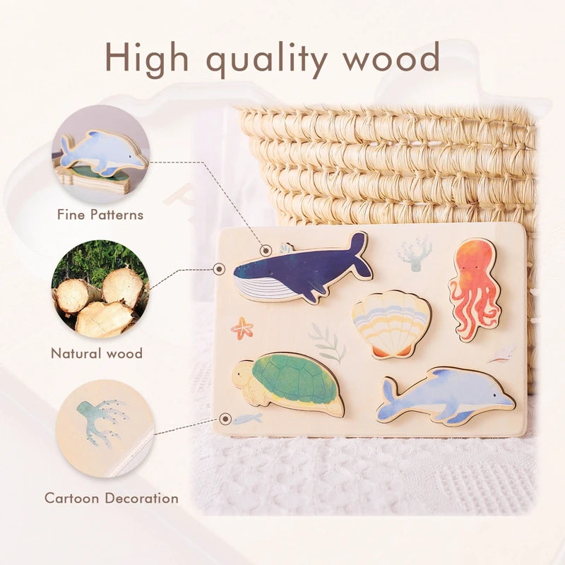 Wooden Ocean Puzzle