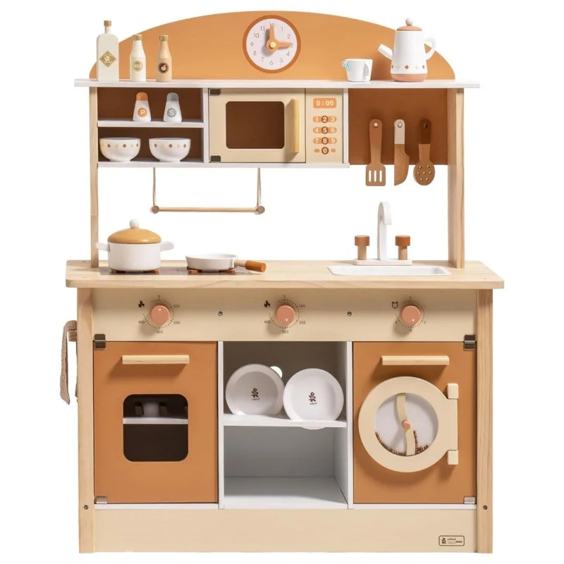 Deluxe Play Kitchen - Caramel